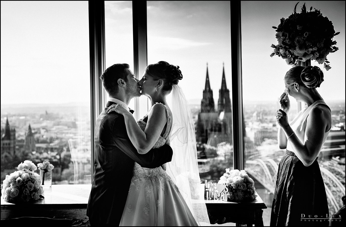Hochzeit im KölnSky als Hochzeitsfotograf in Köln
