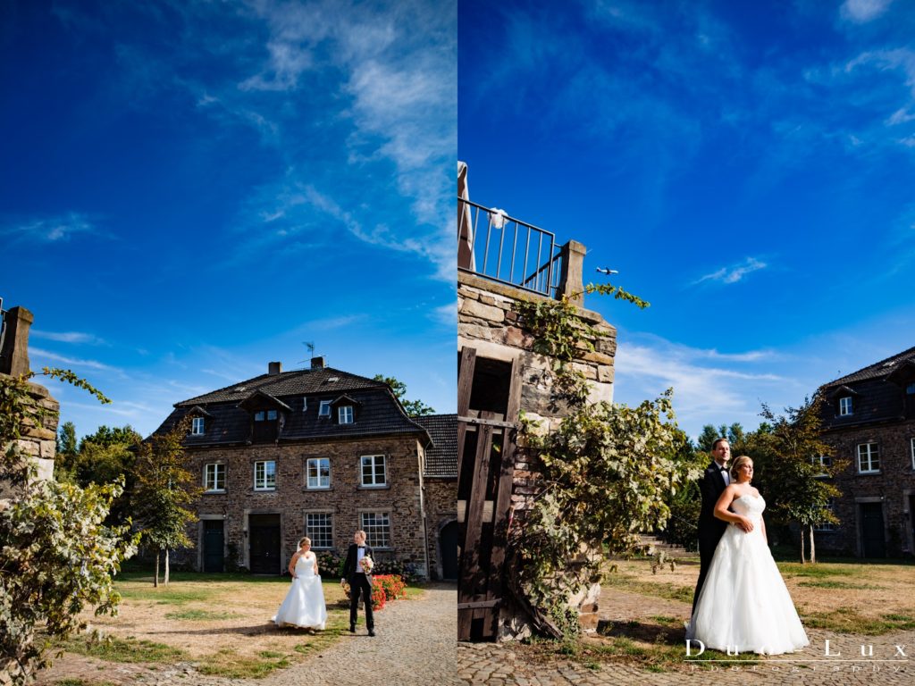 Hochzeit auf Schloss Linnep in Ratingen