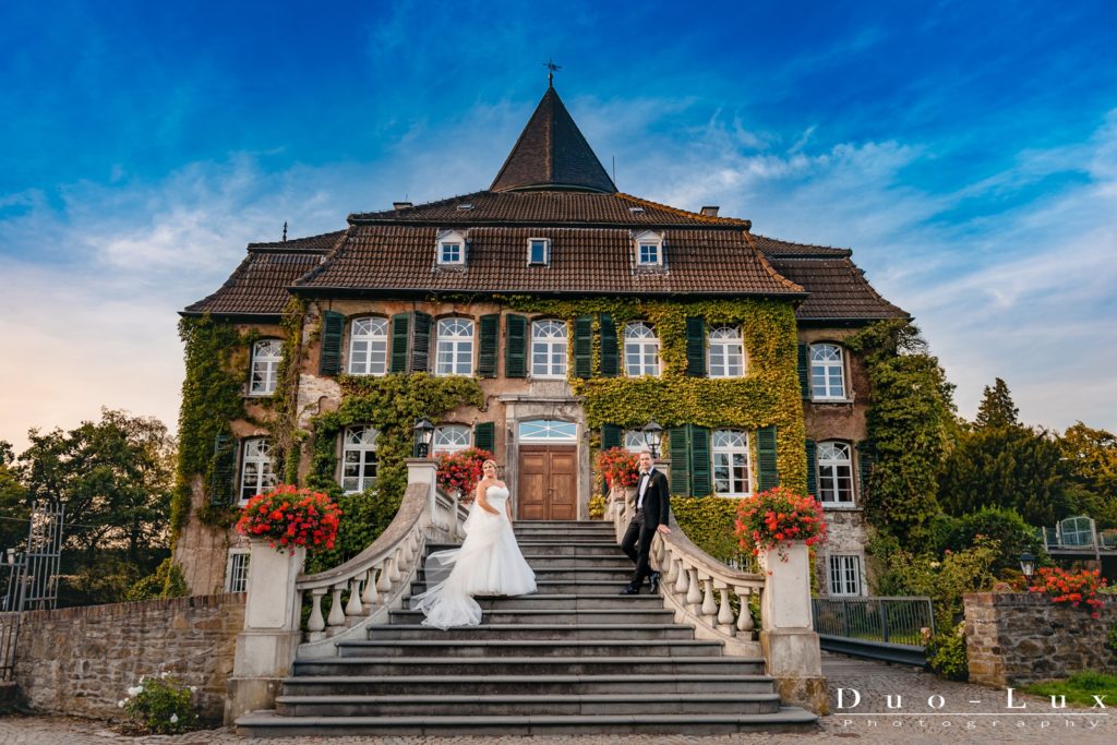 Hochzeit auf Schloss Linnep in Ratingen